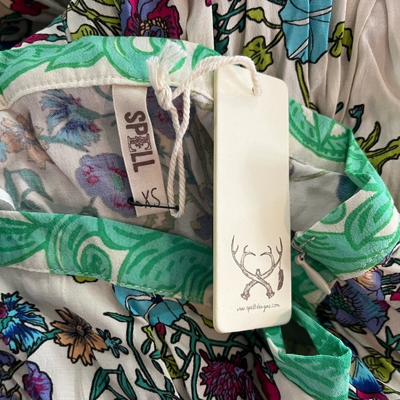 NWT SPELL Gypsy Queen Maxi Skirt - Picture 10 of 12